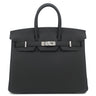 エルメス HERMES バーキン25 ブラック トゴ ハンドバッグ シルバー金具 新品 未使用 黒 2025年製