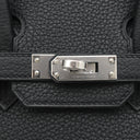 エルメス HERMES バーキン25 ブラック トゴ ハンドバッグ シルバー金具 新品 未使用 黒 2025年製