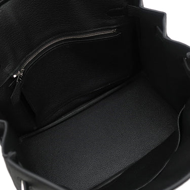 エルメス HERMES バーキン25 ブラック トゴ ハンドバッグ シルバー金具 新品 未使用 黒 2025年製