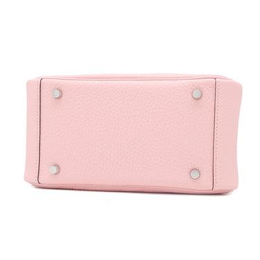エルメス HERMES リンディ 2 ミニ ヴェルソ ローズサクラ×グリペール トリヨンクレマンス ショルダーバッグ シルバー金具 新品 未使用 2025年製