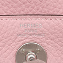 エルメス HERMES リンディ 2 ミニ ヴェルソ ローズサクラ×グリペール トリヨンクレマンス ショルダーバッグ シルバー金具 新品 未使用 2025年製