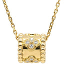 ヴァンクリーフアーペル Van Cleef & Arpels ペルレ クローバー ダイヤ VCARO3YG00・VCARO3YJ00 イエローゴールド K18YG ダイヤモンド ネックレス Au750 18K YG 別売フォルサチェーン