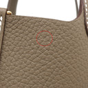 エルメス HERMES ピコタンロック 18 PM エトゥープ トリヨンクレマンス ハンドバッグ ゴールド金具 新品 未使用 グレージュ 2026年製