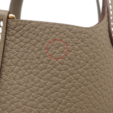 エルメス HERMES ピコタンロック 18 PM エトゥープ トリヨンクレマンス ハンドバッグ ゴールド金具 新品 未使用 グレージュ 2026年製