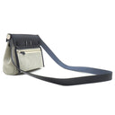 エルメス HERMES エールバッグジップ ミニ ルトゥルネ ネイビー×エクリュ トワルアッシュ ヴァッシュハンター ショルダーバッグ シルバー金具 2025年製