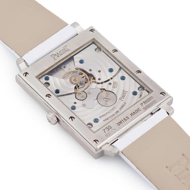 腕時計 ピアジェ PIAGET ブラックタイ 1967 LM G0A30165 手巻き メンズ K18WG無垢 純正ダイヤ 角型 アラビア バー ドレスウォッチ