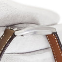 腕時計 エルメス HERMES ケープコッド PM CC1.210a クオーツ レディース 純正ダイヤ ホワイト シェル スクエア