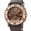 腕時計 ショパール CHOPARD ハッピースポーツ クロノグラフ 288515-9003 クオーツ メンズ レディース K18RG コンビ 純正ダイヤ 限定