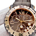腕時計 ショパール CHOPARD ハッピースポーツ クロノグラフ 288515-9003 クオーツ メンズ レディース K18RG コンビ 純正ダイヤ 限定