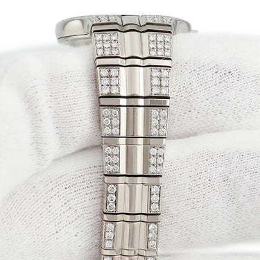 腕時計 ヴァシュロン・コンスタンタン VACHERON CONSTANTIN フィディアス 16515/985G-0916 クオーツ レディース K18WG無垢 純正ダイヤ パヴェ
