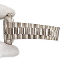 腕時計 ロレックス ROLEX デイデイト ミリヤード 118239 P番 自動巻き メンズ メーカーOH済 P番 K18WG無垢 純正ダイヤ ブルー 青