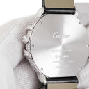 腕時計 カルティエ Cartier ロンドフォル WJ304350 クオーツ レディース メーカーOH済 K18WG無垢 純正ダイヤ シルバー グリッド