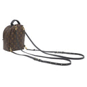 ルイヴィトン LOUIS VUITTON パームスプリングス バックパック MINI M41562 モノグラム モノグラムキャンバス リュック・デイパック ゴールド金具 茶