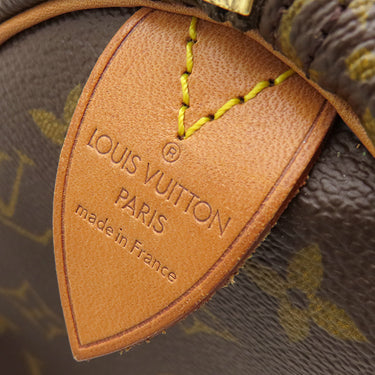 ルイヴィトン LOUIS VUITTON スピーディ 25 M41528 モノグラム モノグラムキャンバス ハンドバッグ ゴールド金具 茶 ミニ ボストン