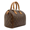 ルイヴィトン LOUIS VUITTON スピーディ 25 M41528 モノグラム モノグラムキャンバス ハンドバッグ ゴールド金具 茶 ミニ ボストン