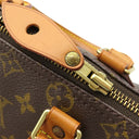 ルイヴィトン LOUIS VUITTON スピーディ 25 M41528 モノグラム モノグラムキャンバス ハンドバッグ ゴールド金具 茶 ミニ ボストン