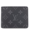 ルイヴィトン LOUIS VUITTON ポルトフォイユ スレンダー M62294 モノグラムエクリプス モノグラムエクリプス 二つ折り財布 黒