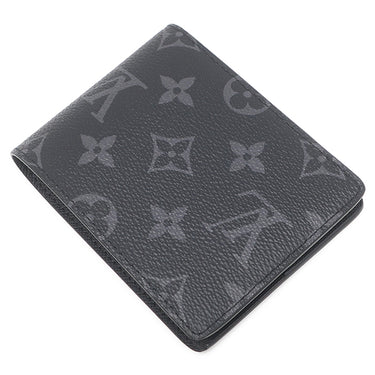 ルイヴィトン LOUIS VUITTON ポルトフォイユ スレンダー M62294 モノグラムエクリプス モノグラムエクリプス 二つ折り財布 黒