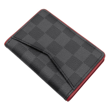 ルイヴィトン Louis Vuitton オーガナイザー ドゥ ポッシュ N63257 ダミエグラフィット×レッド ダミエグラフィットキャンバス カードケース 名刺入れ パスケース