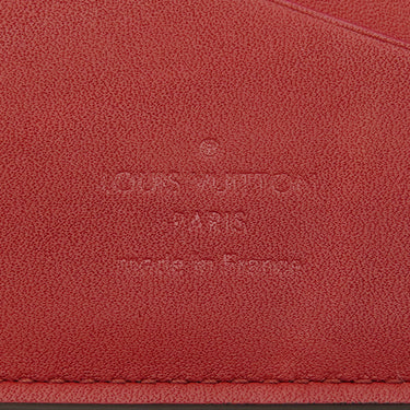 ルイヴィトン Louis Vuitton オーガナイザー ドゥ ポッシュ N63257 ダミエグラフィット×レッド ダミエグラフィットキャンバス カードケース 名刺入れ パスケース