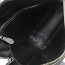 バレンシアガ BALENCIAGA トライアングル ダッフル S グレー レザー 2WAYバッグ シルバー金具 三角形 ハンドバッグ ショルダー