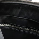 バレンシアガ BALENCIAGA トライアングル ダッフル S グレー レザー 2WAYバッグ シルバー金具 三角形 ハンドバッグ ショルダー