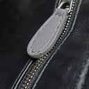 バレンシアガ BALENCIAGA トライアングル ダッフル S グレー レザー 2WAYバッグ シルバー金具 三角形 ハンドバッグ ショルダー