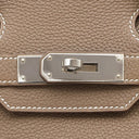 エルメス HERMES バーキン30 エトゥープ トゴ ハンドバッグ シルバー金具 グレージュ