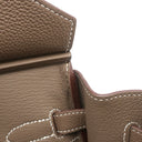 エルメス HERMES バーキン30 エトゥープ トゴ ハンドバッグ シルバー金具 グレージュ