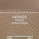 エルメス HERMES バーキン30 エトゥープ トゴ ハンドバッグ シルバー金具 グレージュ