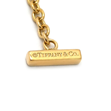 ティファニー Tiffany & Co Tスマイル スモール イエローゴールド K18YG ブレスレット 750 18K YG