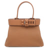 エルメス HERMES メドール ゴールド トゴ ヴォースイフト 2WAYバッグ シルバー金具 茶 ハンドバッグ ショルダー 2025年製