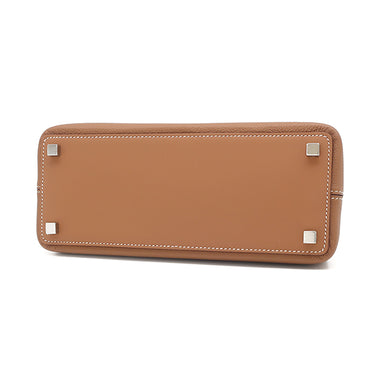 エルメス HERMES メドール ゴールド トゴ ヴォースイフト 2WAYバッグ シルバー金具 茶 ハンドバッグ ショルダー 2025年製