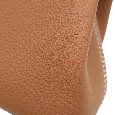 エルメス HERMES メドール ゴールド トゴ ヴォースイフト 2WAYバッグ シルバー金具 茶 ハンドバッグ ショルダー 2025年製