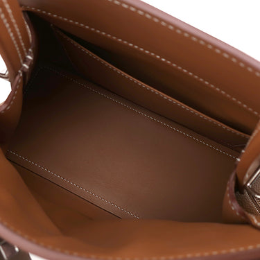 エルメス HERMES メドール ゴールド トゴ ヴォースイフト 2WAYバッグ シルバー金具 茶 ハンドバッグ ショルダー 2025年製