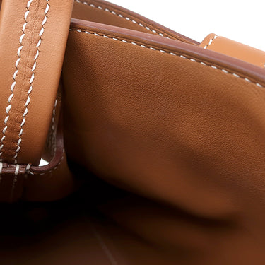 エルメス HERMES メドール ゴールド トゴ ヴォースイフト 2WAYバッグ シルバー金具 茶 ハンドバッグ ショルダー 2025年製