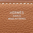 エルメス HERMES メドール ゴールド トゴ ヴォースイフト 2WAYバッグ シルバー金具 茶 ハンドバッグ ショルダー 2025年製