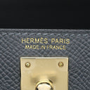 エルメス HERMES ミニケリードゥ 外縫い グリミスティ×ブラック×アルザン ヴォーエプソン 2WAYバッグ シャンパンゴールド金具 ショルダー トリコロール