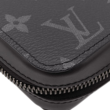 ルイヴィトン LOUIS VUITTON ジッピーXL M61698 モノグラムエクリプス モノグラムエクリプス 長財布 シルバー金具 黒 ラウンドファスナー