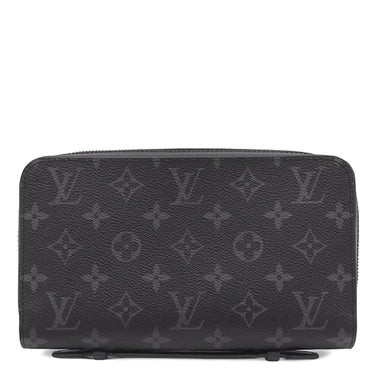 ルイヴィトン LOUIS VUITTON ジッピーXL M61698 モノグラムエクリプス モノグラムエクリプス 長財布 シルバー金具 黒 ラウンドファスナー