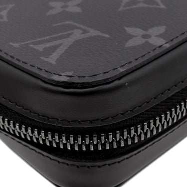 ルイヴィトン LOUIS VUITTON ジッピーXL M61698 モノグラムエクリプス モノグラムエクリプス 長財布 シルバー金具 黒 ラウンドファスナー