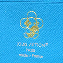 ルイヴィトン LOUIS VUITTON ポルトフォイユ マルコ M28394 トロピカルブルー モノグラムキャンバス タイガ 二つ折り財布 シルバー金具 刻印あり 青
