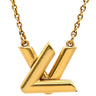 ルイヴィトン LOUIS VUITTON GO-14 M01729 ゴールド GP ネックレス LVツイスト