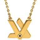 ルイヴィトン LOUIS VUITTON GO-14 M01729 ゴールド GP ネックレス LVツイスト