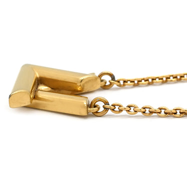 ルイヴィトン LOUIS VUITTON GO-14 M01729 ゴールド GP ネックレス LVツイスト