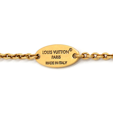ルイヴィトン LOUIS VUITTON GO-14 M01729 ゴールド GP ネックレス LVツイスト