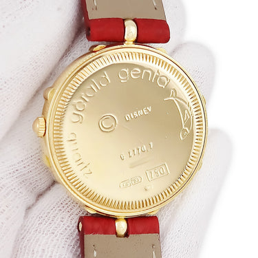 腕時計 ジェラルド・ジェンタ Gerald Genta レトロファンタジー ミッキーマウス G.2770.7 クオーツ レディース K18YG無垢 シェル