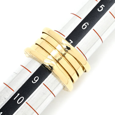 ブルガリ BVLGARI ビーゼロワン B-zero1 4バンドリング 323541 イエローゴールド K18YG #49(JP9) リング 指輪 Au750 18K 18金 YG 7.5号