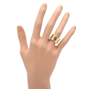 ブルガリ BVLGARI ビーゼロワン B-zero1 4バンドリング 323541 イエローゴールド K18YG #49(JP9) リング 指輪 Au750 18K 18金 YG 7.5号
