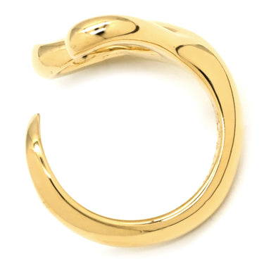 ティファニー Tiffany & Co オープンハート イエローゴールド K18YG リング 指輪 T＆Co. 750 750YG エルサ ペレッティ 11号